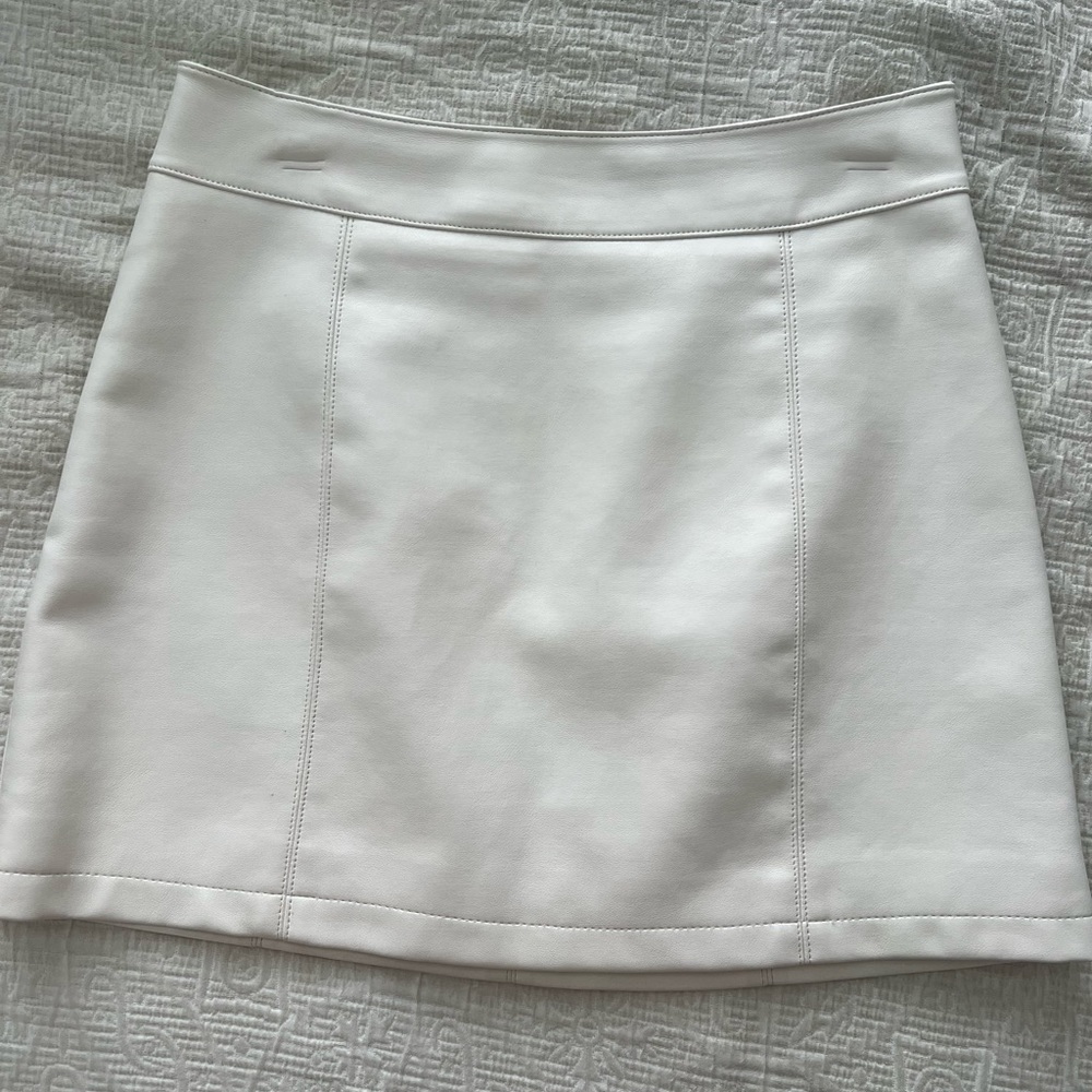 Leather skirt